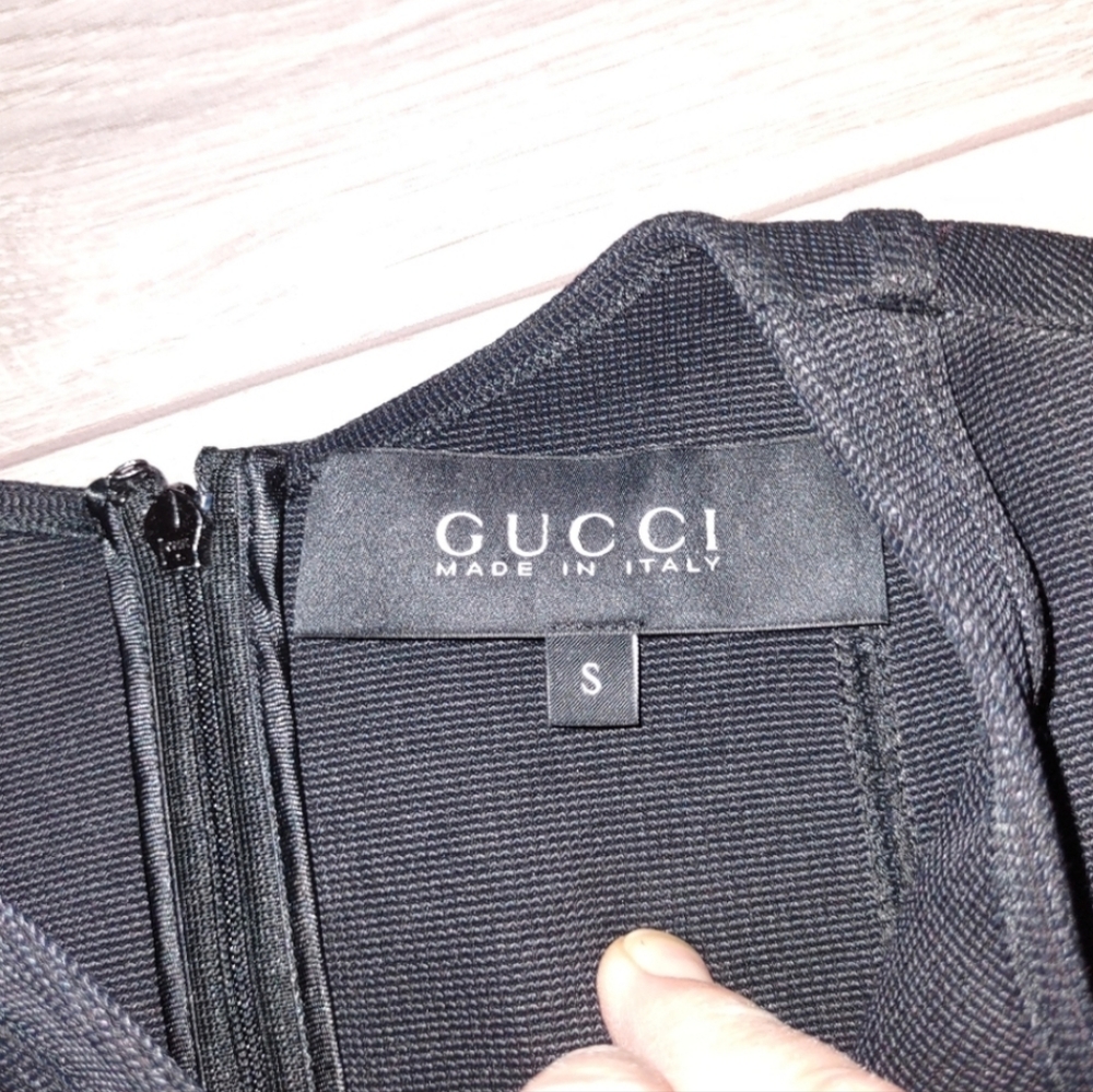 Gucci Elegant Black Sleeveless Dress - Picture 11 of 16